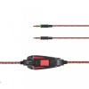 MODECOM VOLCANO MC-831 RAGE CZERWONE SŁUCHAWKI NAGŁOWNE Z MIKROFONEM